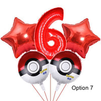 Pokemon Birthday Balloons