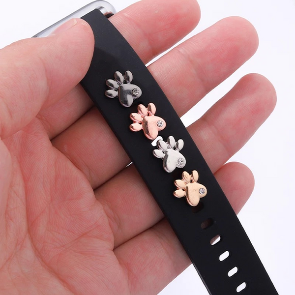 Designer Band with Charms Decor Compatible with Apple Watch Band
